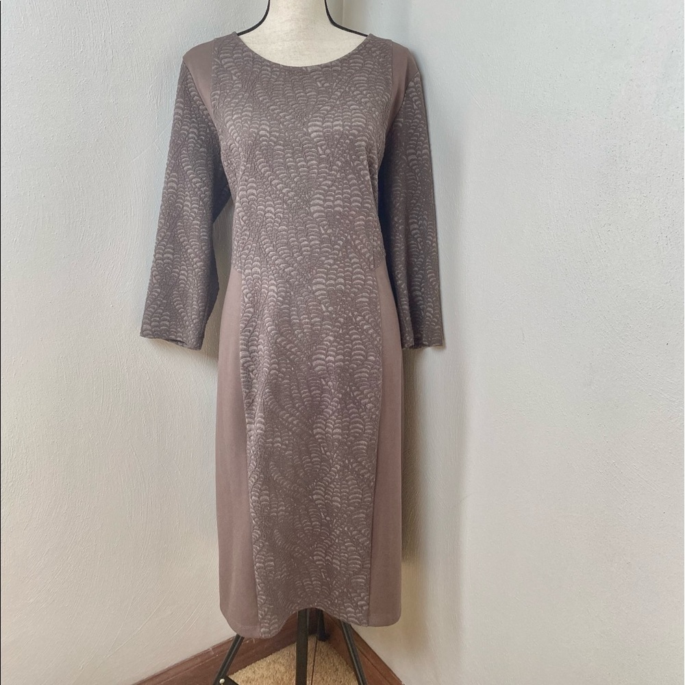 SIMONTON SAYS. Shimmery/Sparkly  Dress. Brown.Sz XL.